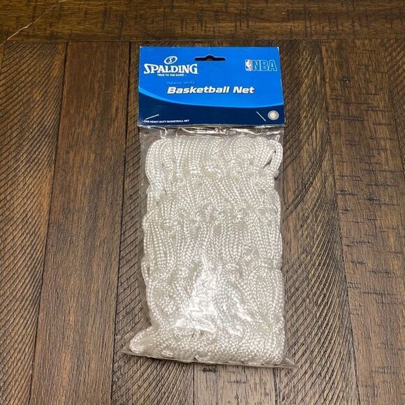 Spalding Heavy Duty White Basketball Net Regulation Size - Picture 1 of 2
